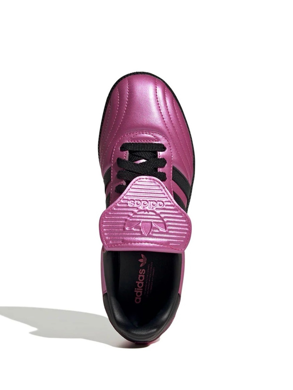 Adidas Men’s Samba Pink and Black Leather Sneakers 1004999 new with box